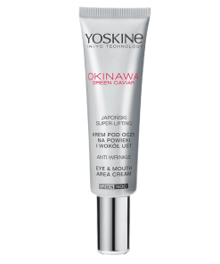 Yoskine, Okinawa, Green Caviar, Anti-Wrinkle, Day & Night, Eye Cream, 15 ml