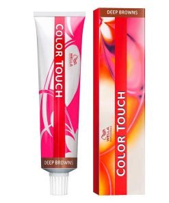 Wella Professionals, Color Touch, Ammonia-Free, Semi-Permanent Hair Dye, 4/71 Medium Chestnut Ash Brown, 60 ml