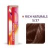 Wella Professionals, Color Touch, Ammonia-Free, Semi-Permanent Hair Dye, 5/37 Light Chestnut Golden Brown, 60 ml
