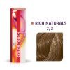 Wella Professionals Color Touch без амоняк полуперманентна боя за коса 7/3 средно златисто русо 60 мл