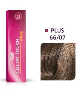 Wella Professionals Color Touch Plus без амоняк полуперманентна боя за коса 66/07 Тъмно русо естествено интензивно кестеняво 60 мл