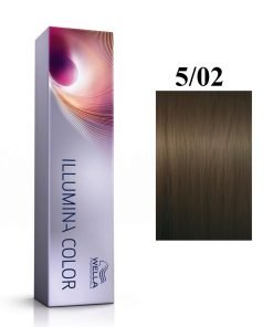 Wella Professionals Illumina Color Перманентна боя за коса 5/02 Матов естествен светъл кестен 60 мл