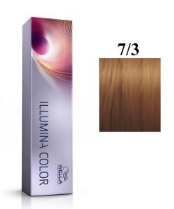 Wella Professionals Illumina Color Перманентна боя за коса 7/3 Златисто средно русо 60 мл