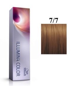 Wella Professionals Illumina Color Перманентна боя за коса 7/7 Средно кафяво русо 60 мл