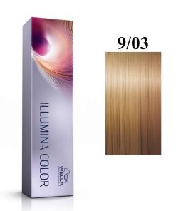 Wella Professionals Illumina Color Перманентна боя за коса 9/03 Ярко русо естествено златисто 60 мл