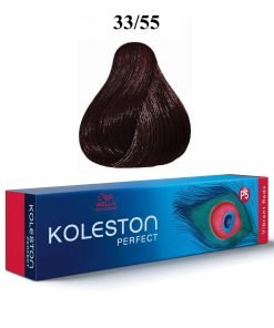 Wella Professionals, Koleston Perfect, Permanent Hair Dye, 33/55 Dark Chestnut Intense Mahogany, 60 ml