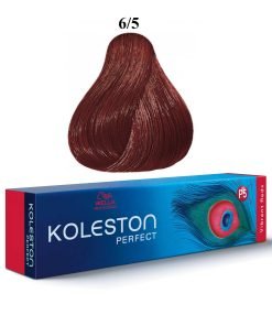 Wella Professionals, Koleston Perfect, Permanent Hair Dye, 6/5 Dark Blonde Mahogany, 60 ml