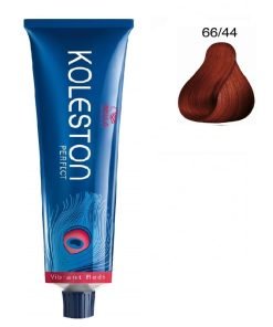 Wella Professionals, Koleston Perfect, Permanent Hair Dye, 66/44 Dark Blonde Intense Red, 60 ml