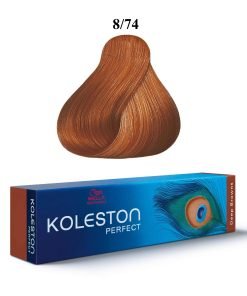 Wella Professionals Koleston Perfect перманентна боя за коса 8/74 Светло русо кестеняво червено 60 мл