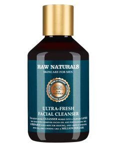 Raw Naturals, Ultra-Fresh Facial Cleanser, Energizing, Cleansing Gel, For Face, 250 ml