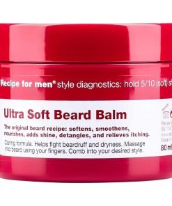 Recipe For Men, Ultra Soft Beard Balm, Beard Balm, Softening, 80 ml