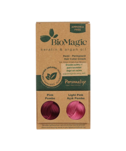 Biomagic Biomagic Кератин и арганово масло Демиперманентна боя за коса Розова 250 мл *Тестер