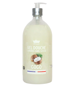 Les Petites Bains de Provence Кокосов душ гел за чувствителна кожа 1000 ml