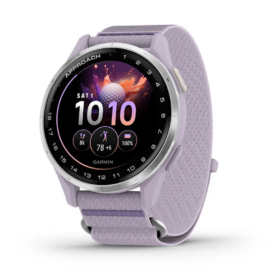 Approach® J1 - Silver алуминиев безел с lilac ComfortFit каишка - Portmoneta.bg